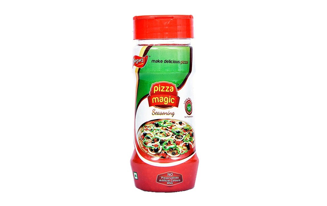Khushi's Pizza Magic Seasoning    Plastic Bottle  100 grams
